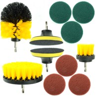 ROSFIX Set četki za čišćenje za bušilicu, 12 komada, prihvat 1/4"